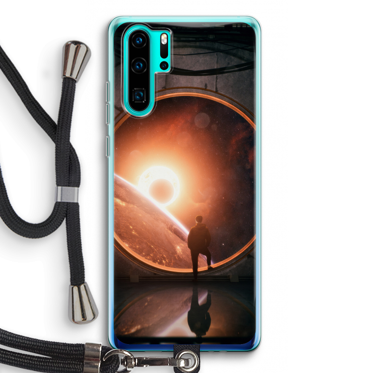 Ephemeral: Huawei P30 Pro Transparant Hoesje met koord
