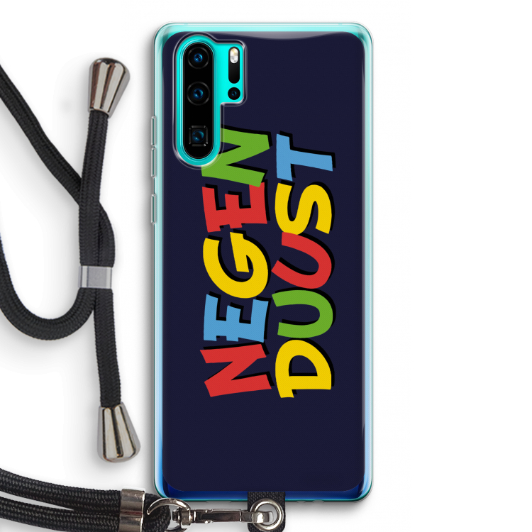 90's One: Huawei P30 Pro Transparant Hoesje met koord