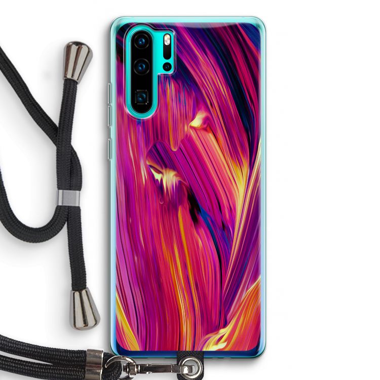 Phoenix: Huawei P30 Pro Transparant Hoesje met koord