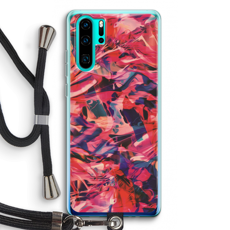 California: Huawei P30 Pro Transparant Hoesje met koord