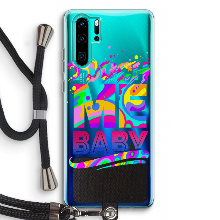 Touch Me: Huawei P30 Pro Transparant Hoesje met koord