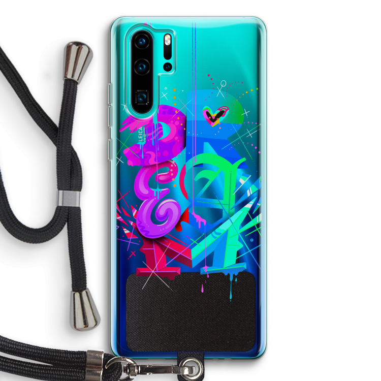 Dream: Huawei P30 Pro Transparant Hoesje met koord