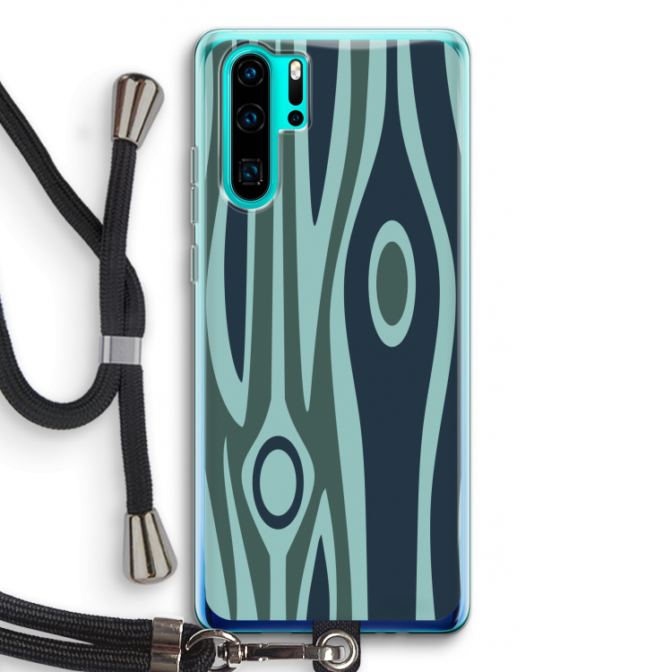 Bast B: Huawei P30 Pro Transparant Hoesje met koord