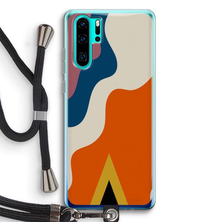 Noor A: Huawei P30 Pro Transparant Hoesje met koord