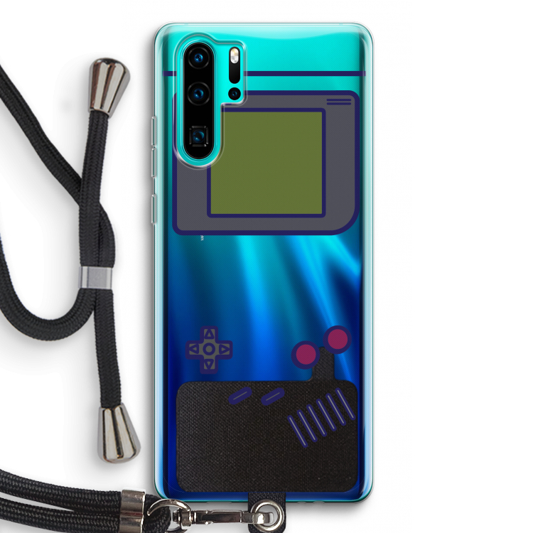 Game On: Huawei P30 Pro Transparant Hoesje met koord