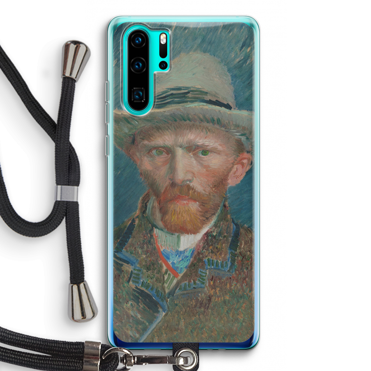 Van Gogh: Huawei P30 Pro Transparant Hoesje met koord