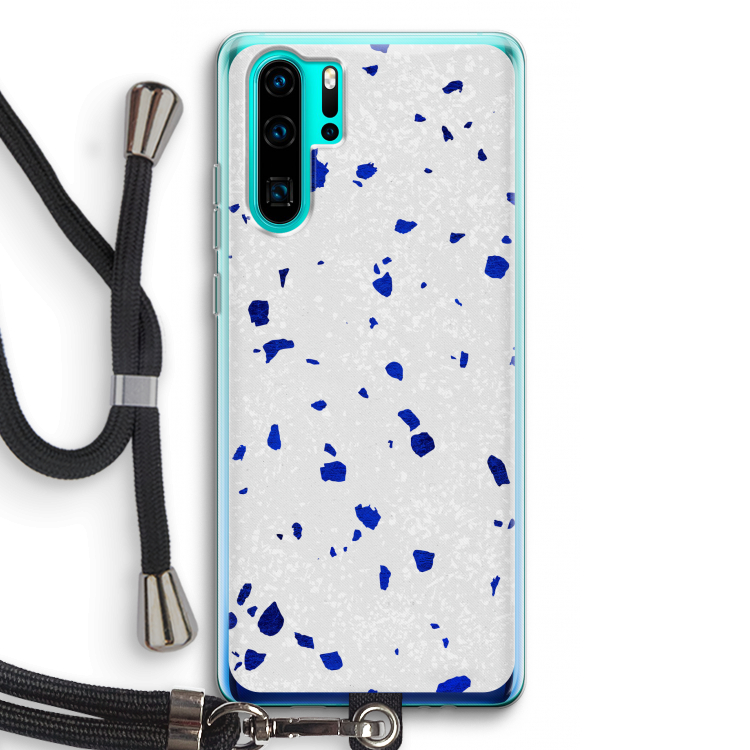 Terrazzo N°5: Huawei P30 Pro Transparant Hoesje met koord