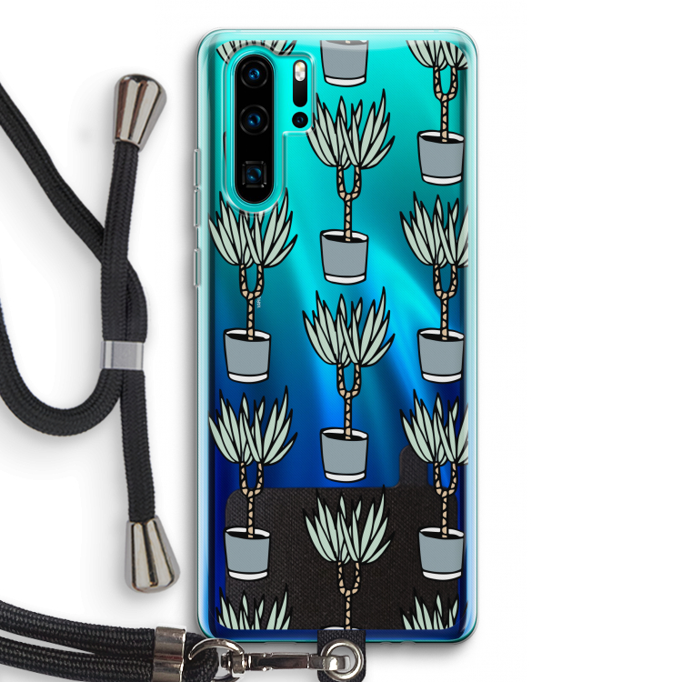 Boompje: Huawei P30 Pro Transparant Hoesje met koord