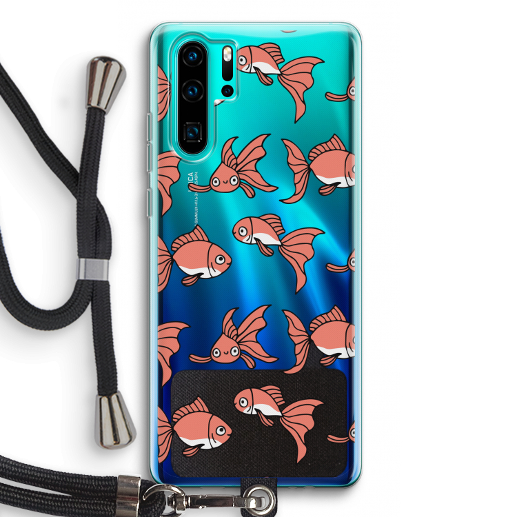 Blub: Huawei P30 Pro Transparant Hoesje met koord