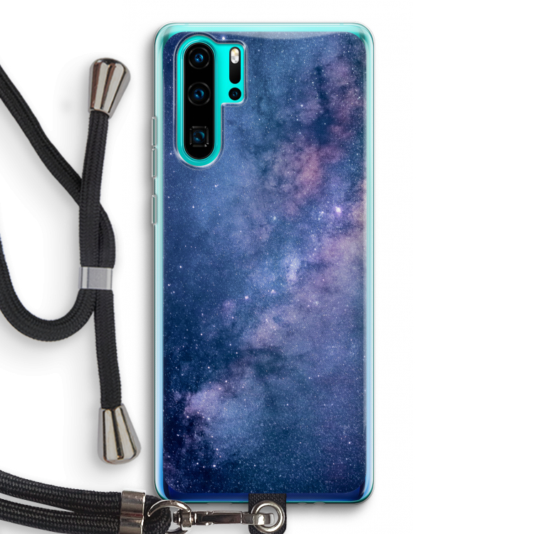 Nebula: Huawei P30 Pro Transparant Hoesje met koord