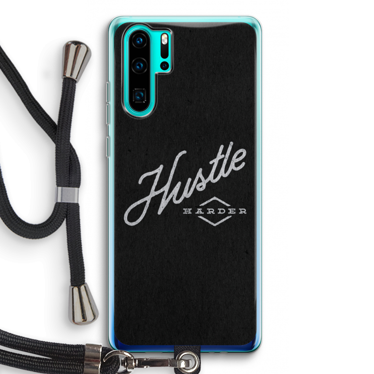 Hustle: Huawei P30 Pro Transparant Hoesje met koord