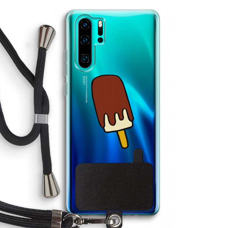 Frisco: Huawei P30 Pro Transparant Hoesje met koord
