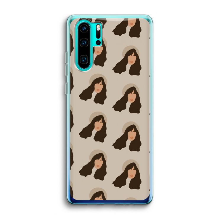 Bonjour mon amour: Huawei P30 Pro Transparant Hoesje