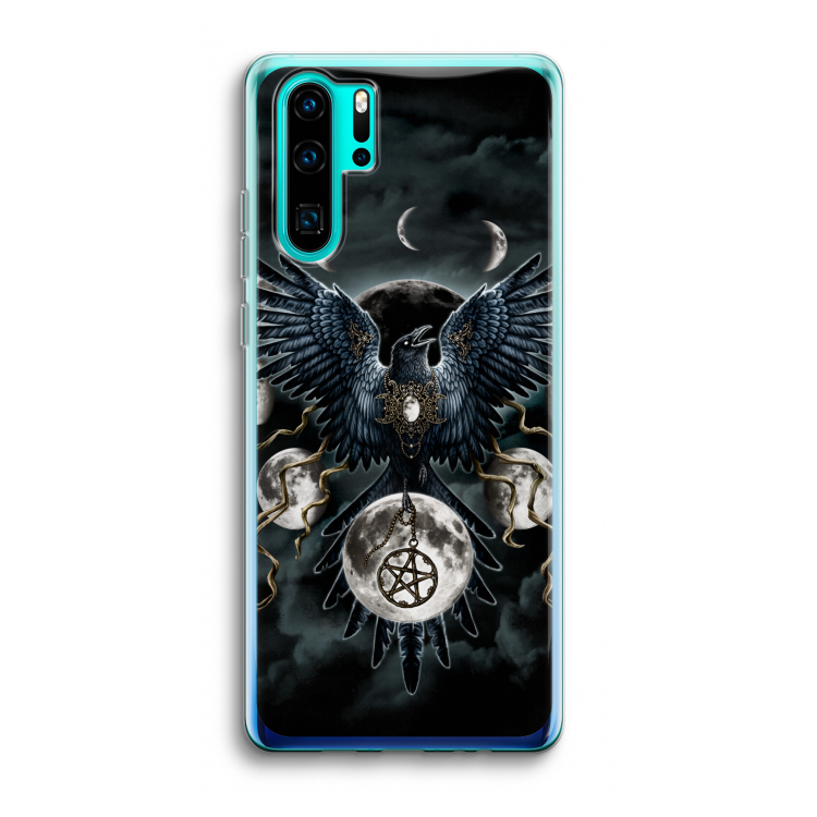 Sinister Wings: Huawei P30 Pro Transparant Hoesje