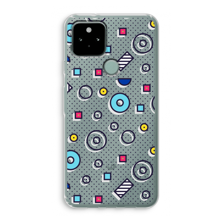 8-bit N°9: Google Pixel 5 Transparant Hoesje
