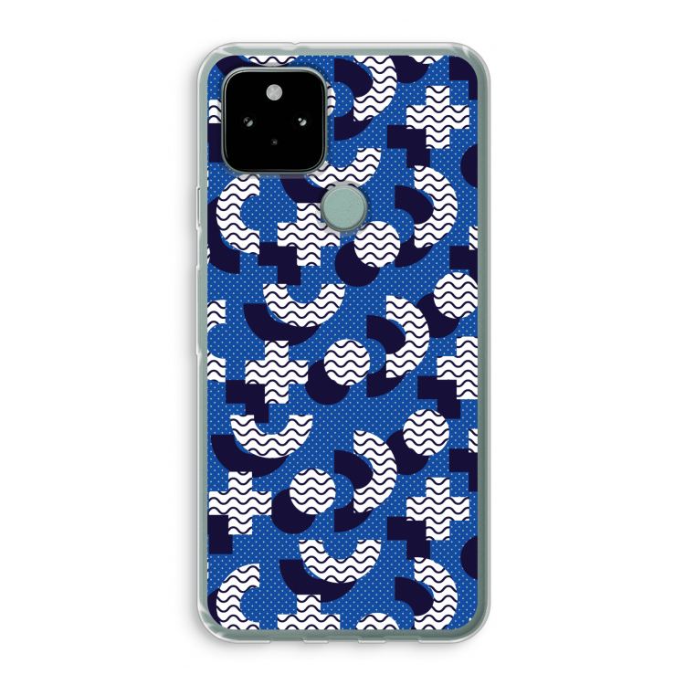8-bit N°5: Google Pixel 5 Transparant Hoesje