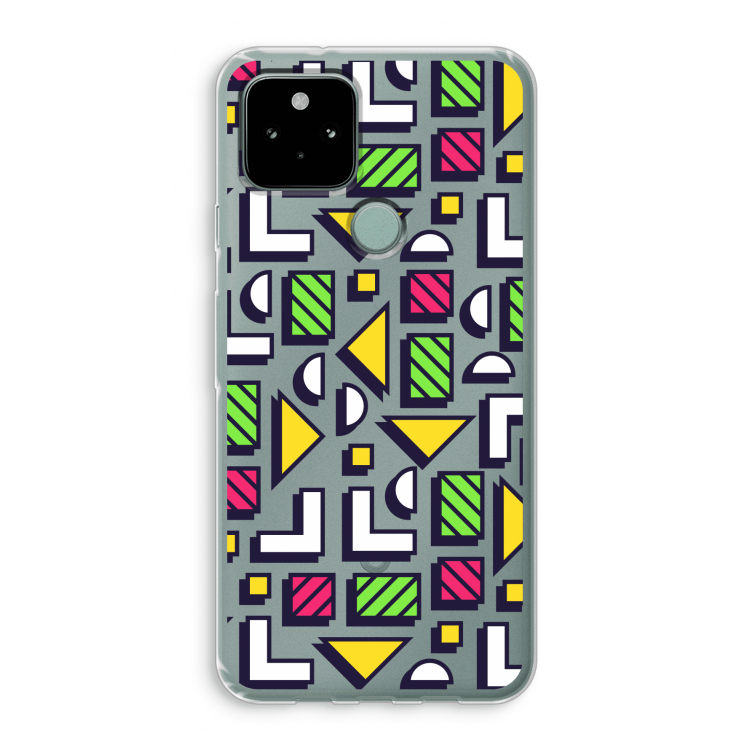8-bit N°4: Google Pixel 5 Transparant Hoesje