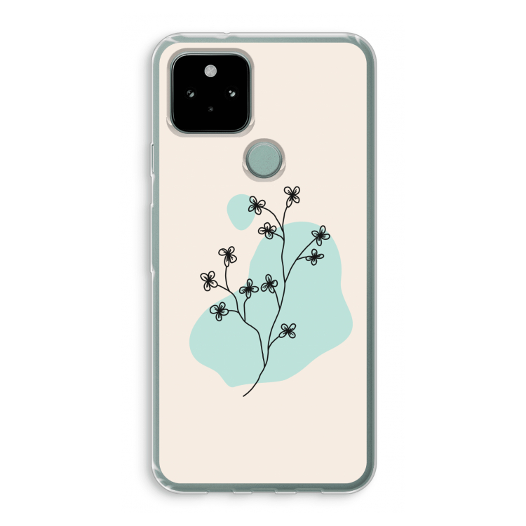 Love your petals: Google Pixel 5 Transparant Hoesje