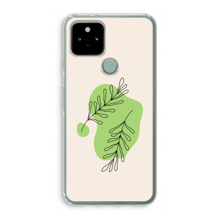 Beleaf in you: Google Pixel 5 Transparant Hoesje