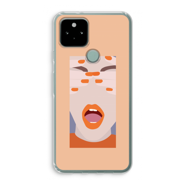 Surprise: Google Pixel 5 Transparant Hoesje