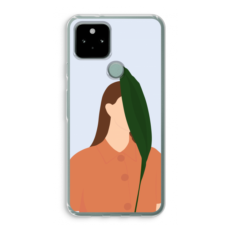 Leaf: Google Pixel 5 Transparant Hoesje