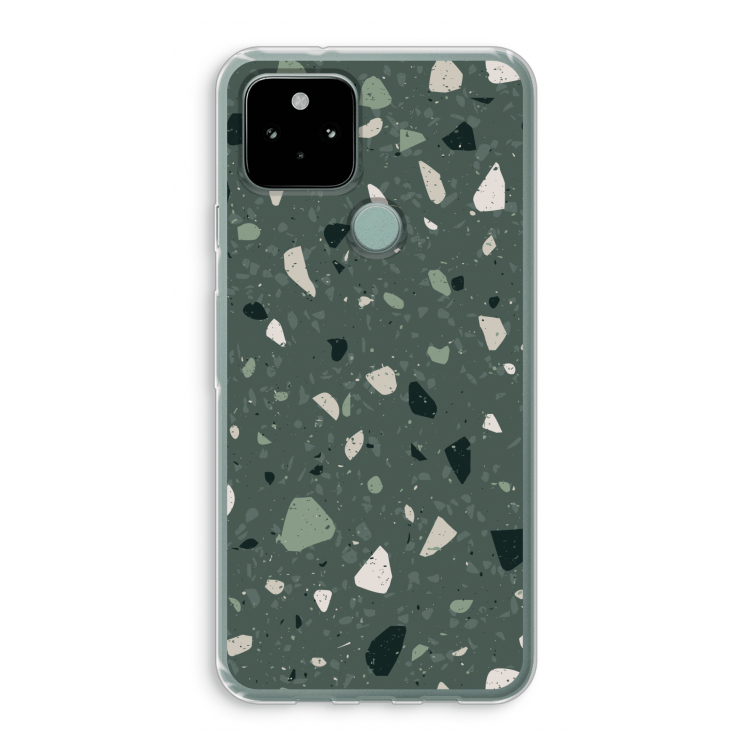 Terrazzo N°19: Google Pixel 5 Transparant Hoesje