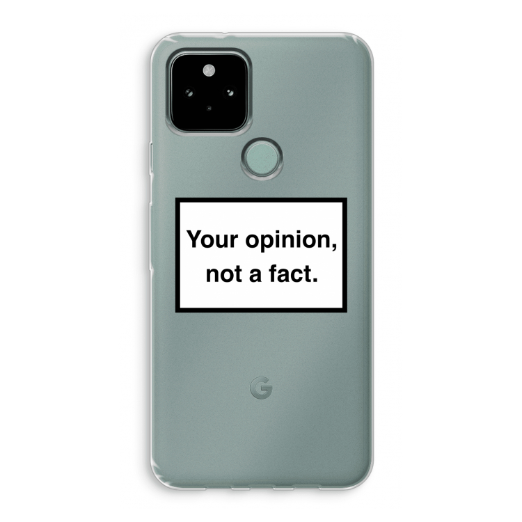 Your opinion: Google Pixel 5 Transparant Hoesje