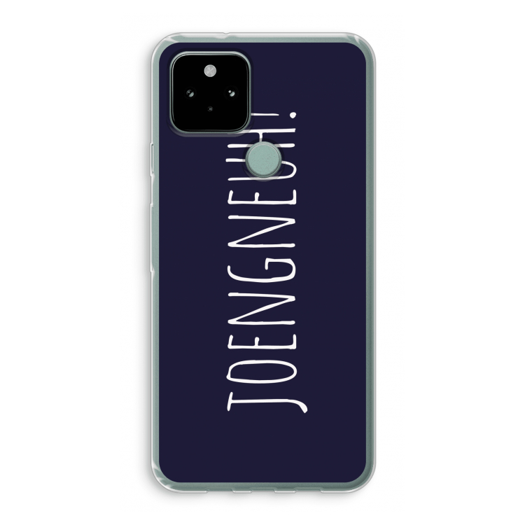Joengneuh!: Google Pixel 5 Transparant Hoesje