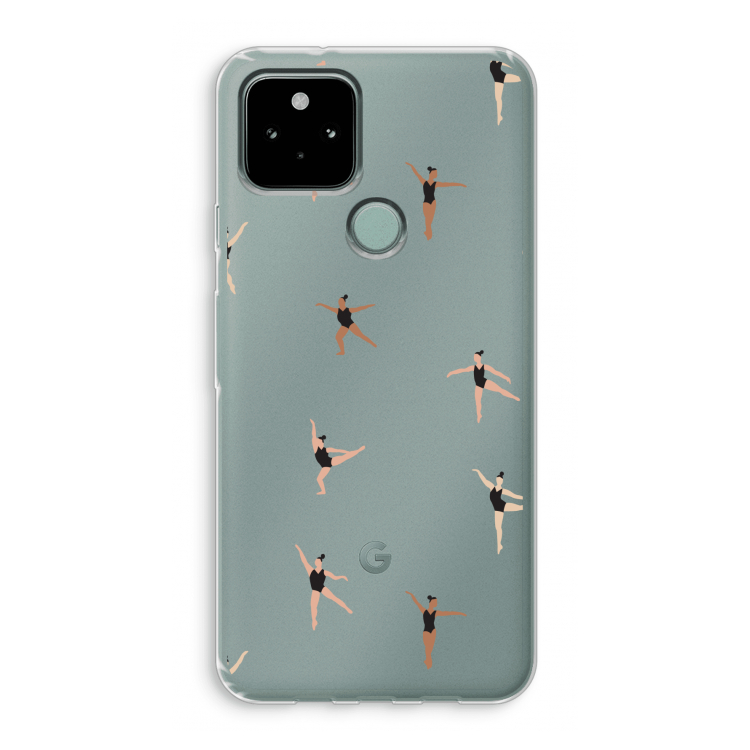 Dancing #1: Google Pixel 5 Transparant Hoesje