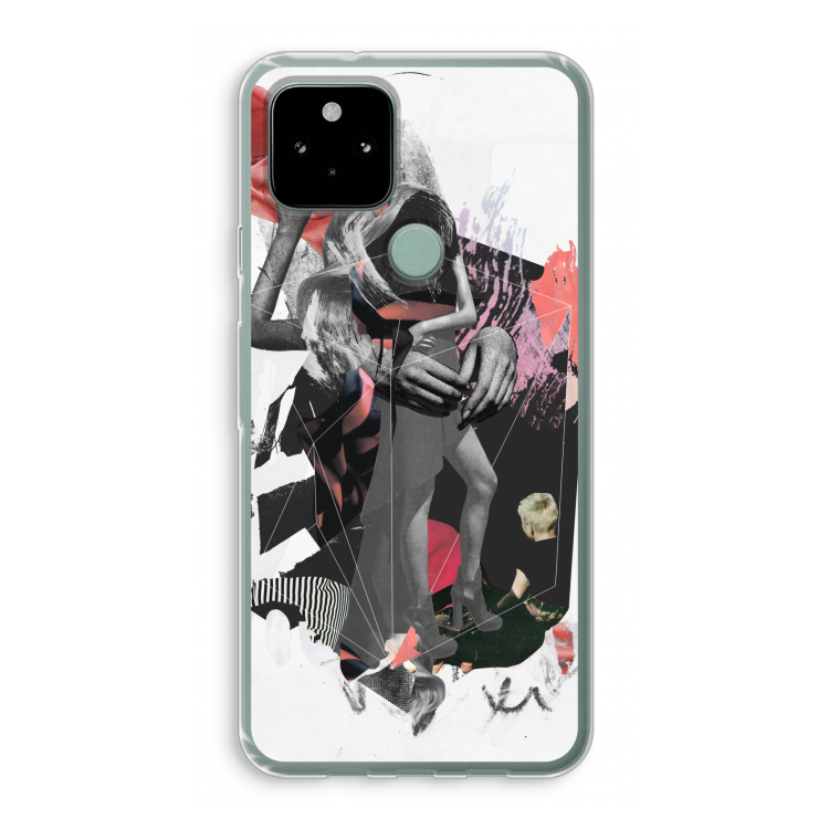 Dissimulation du réel: Google Pixel 5 Transparant Hoesje