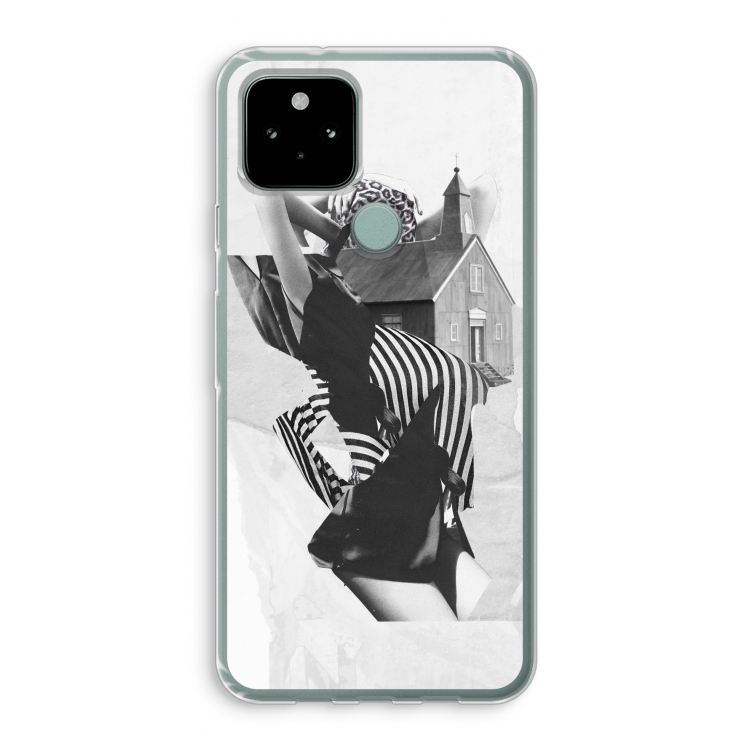 House: Google Pixel 5 Transparant Hoesje