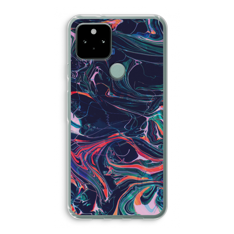 Light Years Beyond: Google Pixel 5 Transparant Hoesje