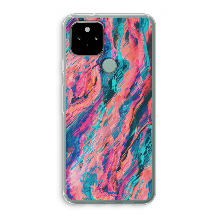 Electric Times: Google Pixel 5 Transparant Hoesje