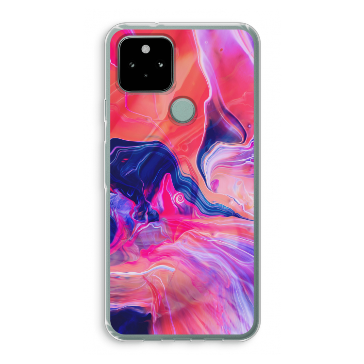 Earth And Ocean: Google Pixel 5 Transparant Hoesje