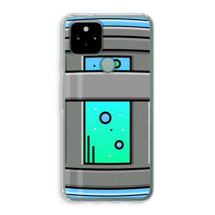 Chug Bottle: Google Pixel 5 Transparant Hoesje