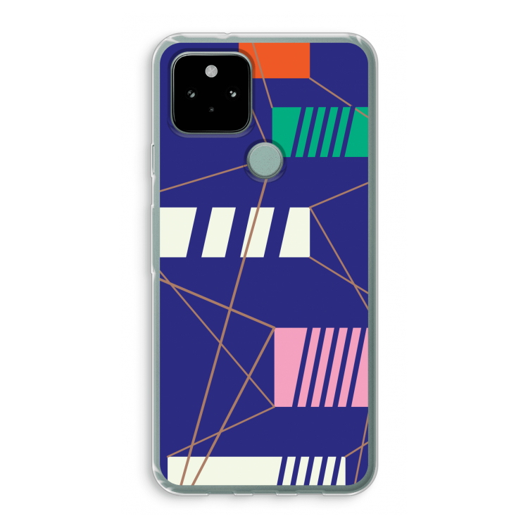 Gestalte 5: Google Pixel 5 Transparant Hoesje