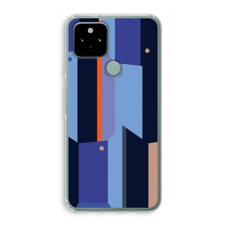 Gestalte 3: Google Pixel 5 Transparant Hoesje