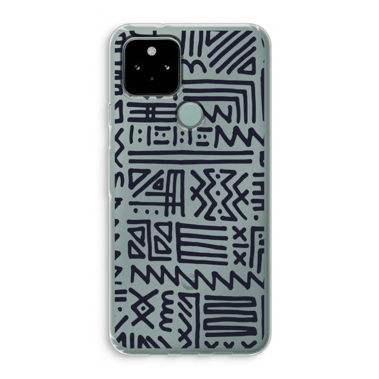 Marrakech print: Google Pixel 5 Transparant Hoesje