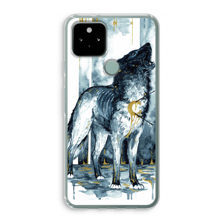 Bleeding Soul: Google Pixel 5 Transparant Hoesje