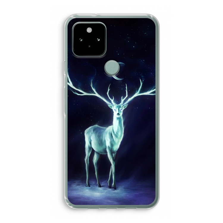 Nightbringer: Google Pixel 5 Transparant Hoesje