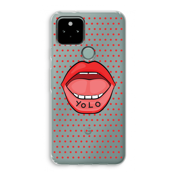 Yolo Denise: Google Pixel 5 Transparant Hoesje
