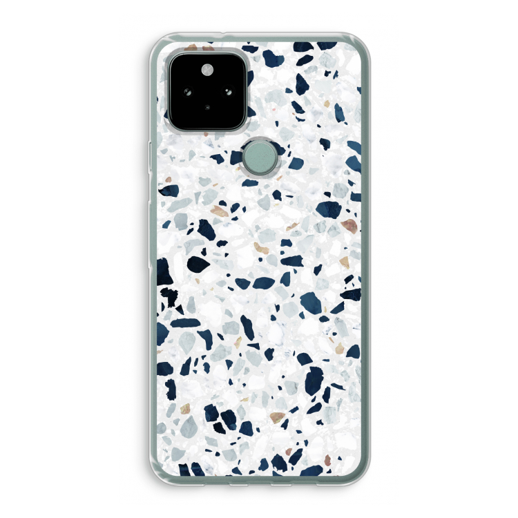 Terrazzo N°1: Google Pixel 5 Transparant Hoesje