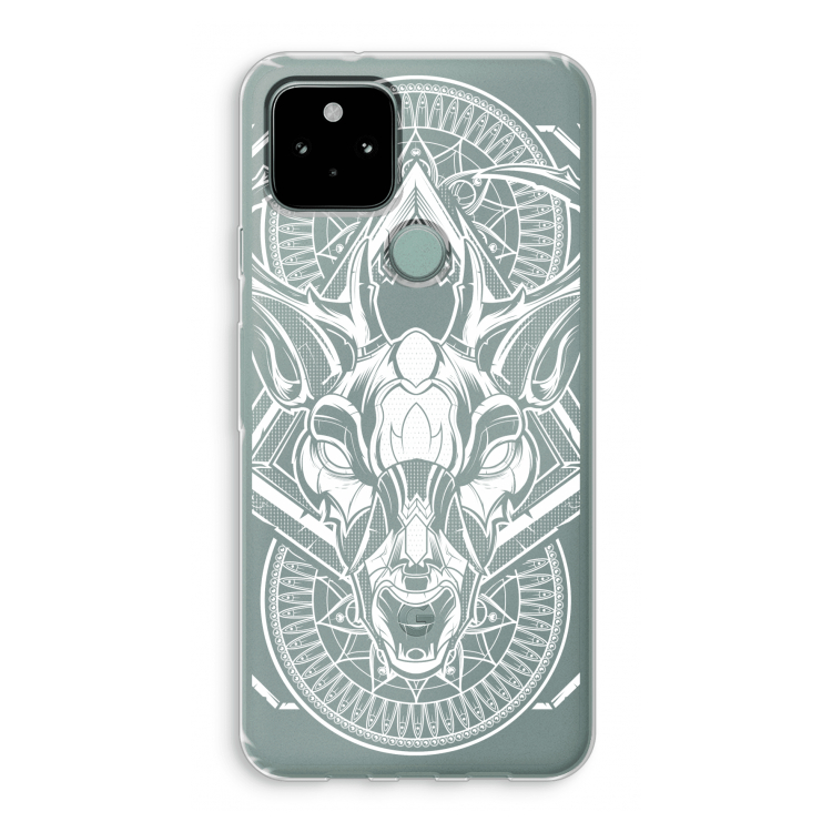 Oh Deer: Google Pixel 5 Transparant Hoesje