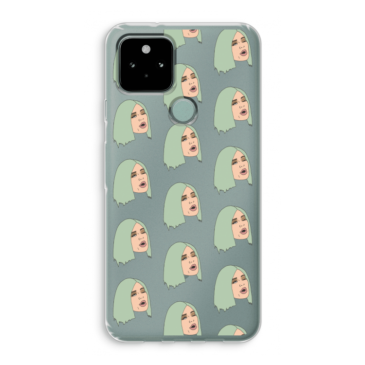 King Kylie: Google Pixel 5 Transparant Hoesje