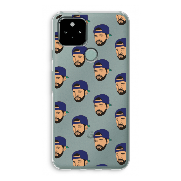 Drake Away: Google Pixel 5 Transparant Hoesje