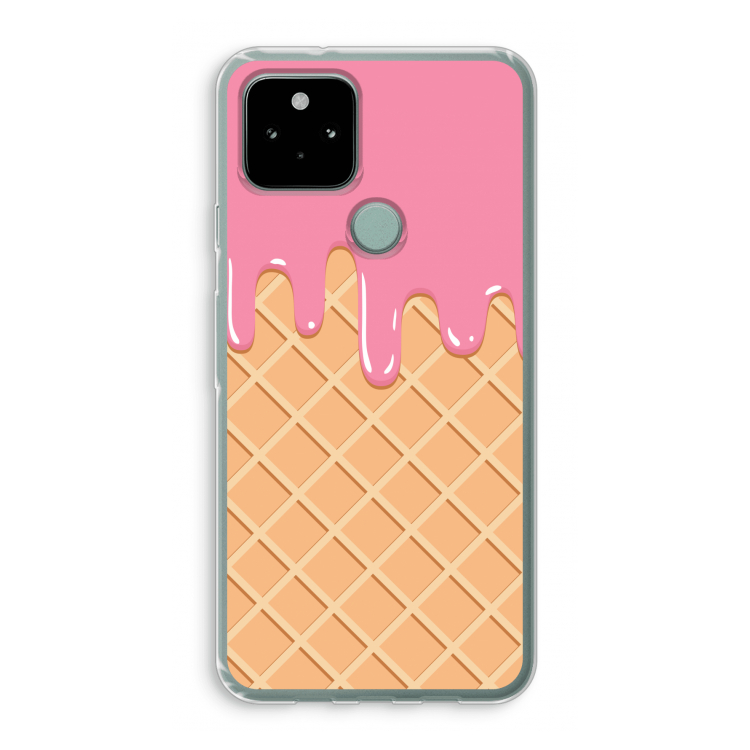 Ice cream: Google Pixel 5 Transparant Hoesje