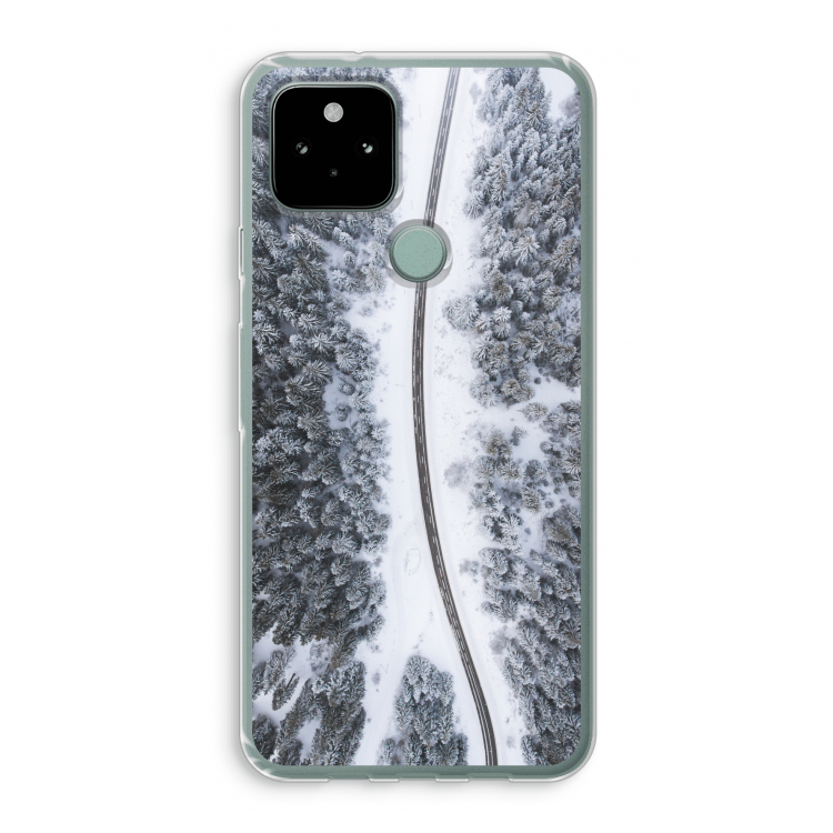 Snøfall: Google Pixel 5 Transparant Hoesje