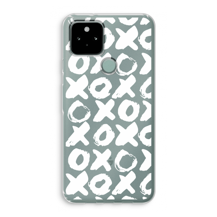 XOXO: Google Pixel 5 Transparant Hoesje