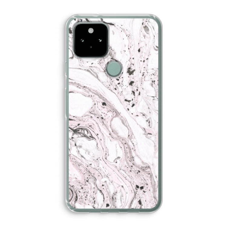 Mengelmoes: Google Pixel 5 Transparant Hoesje