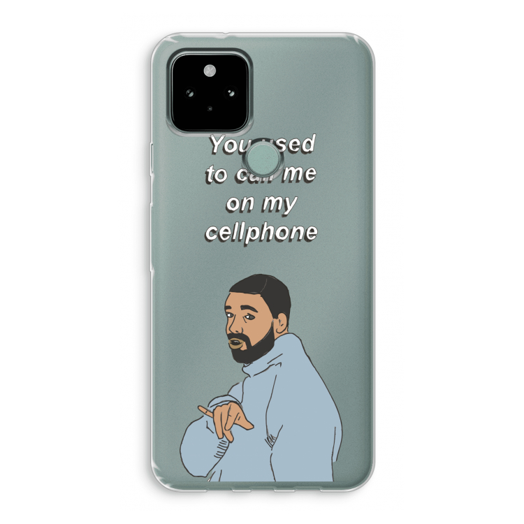 Hotline bling: Google Pixel 5 Transparant Hoesje